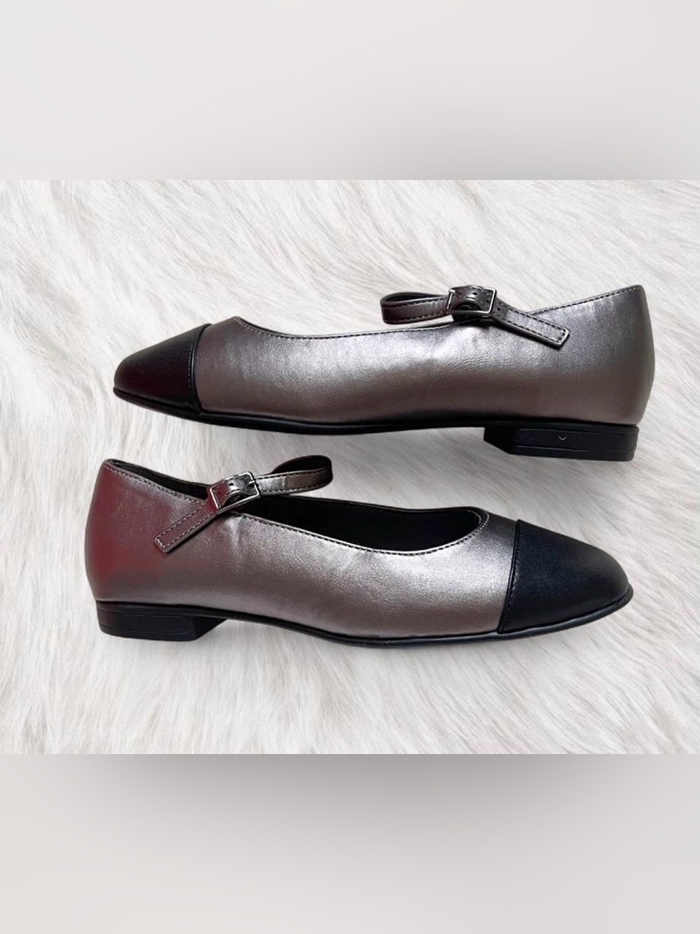 Tahari Mary Jane Flats - Picture 2 of 6